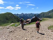 75 Dal Lago Moro rientriamo alla Terrazza Salomon